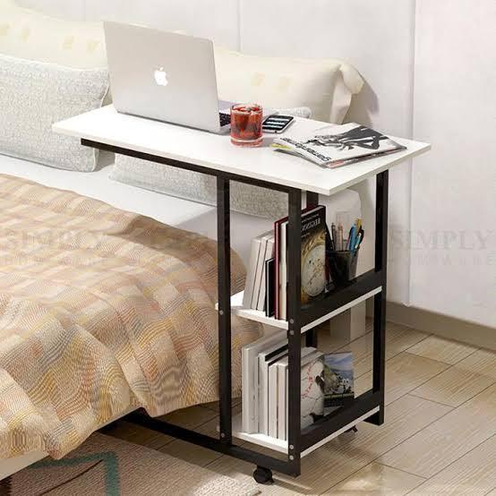 Bedside Laptop table with book shelves - Deals By RK
