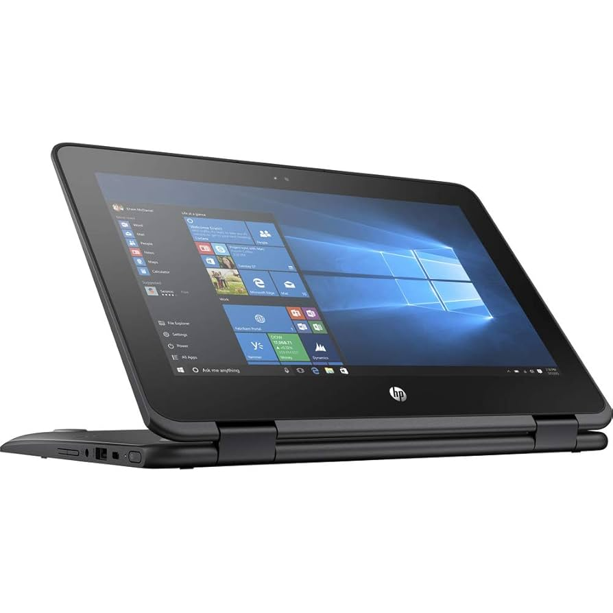 HP X360 Convertible Laptop – 5th Gen | 11.6" Touchscreen | 4GB RAM | 128GB SSD | Intel Pentium | Dual Webcam | 360° Flip Design