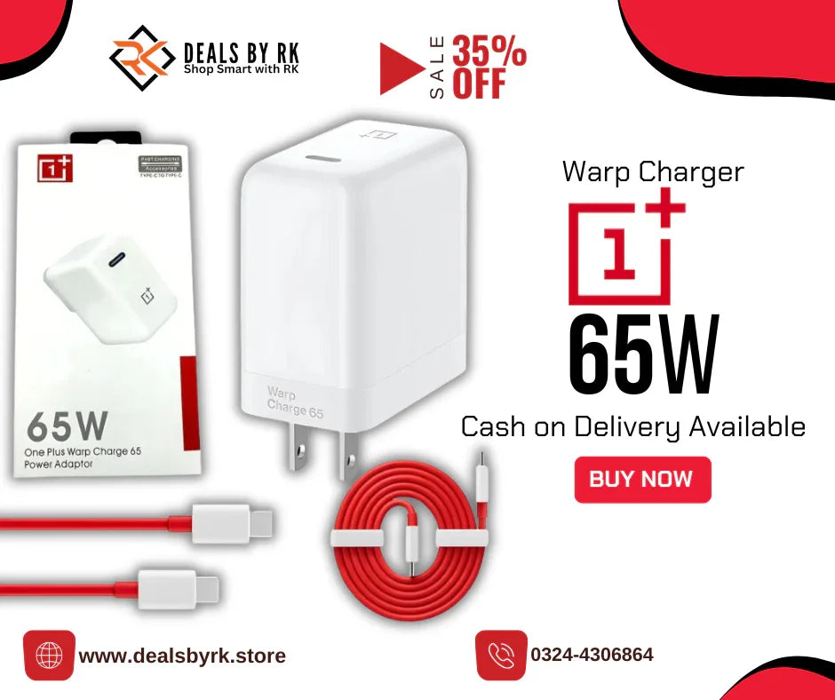 OnePlus 65W Wrap Adapter - Deals By RK