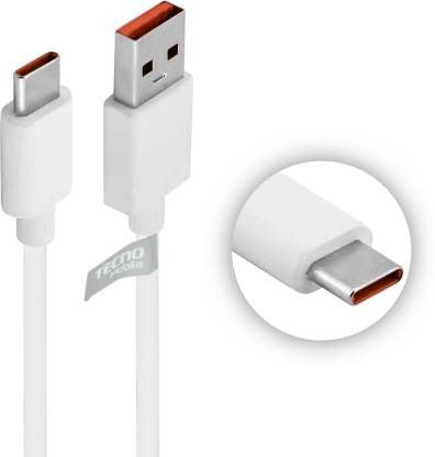 Pack of 2 Tecno Type C Cable 100 % Original