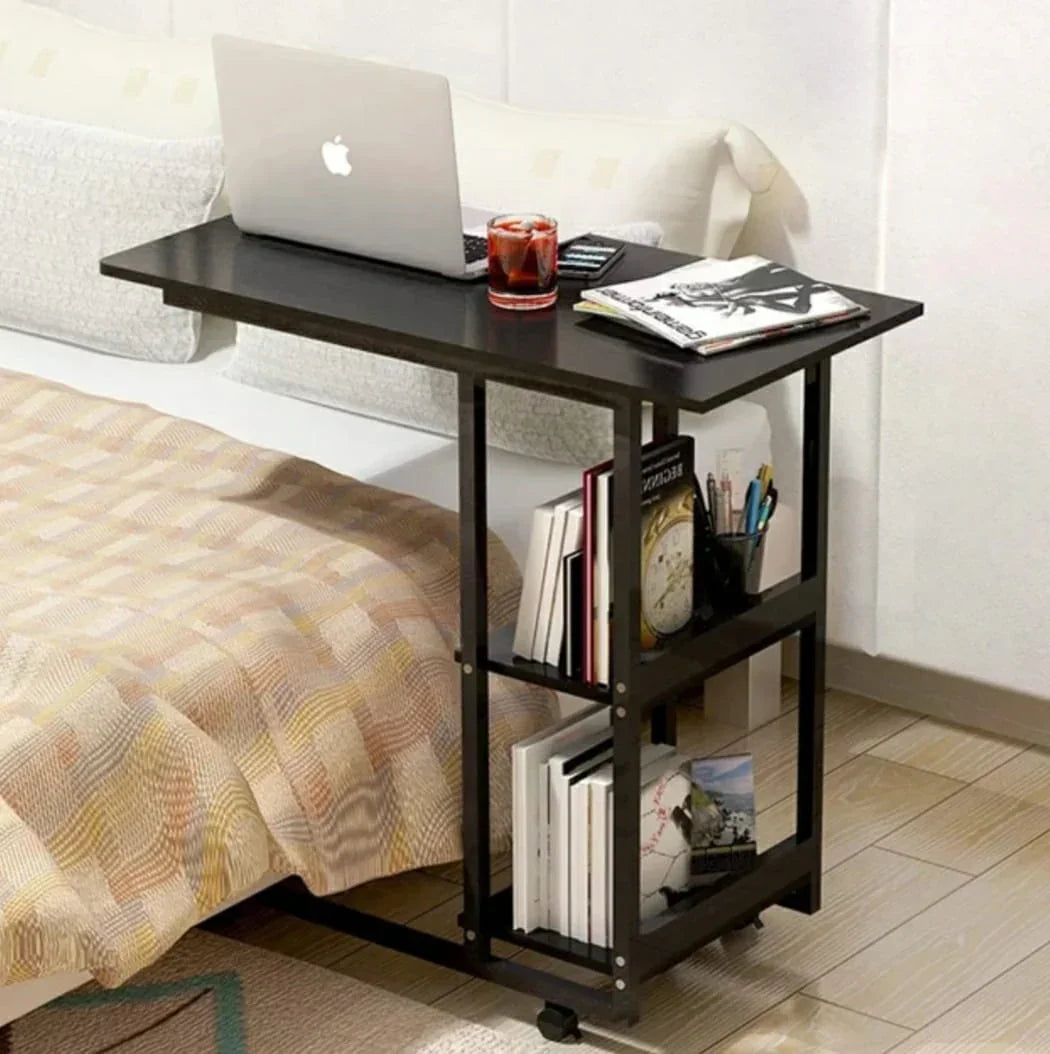 Bedside Laptop table with book shelves - Deals By RK
