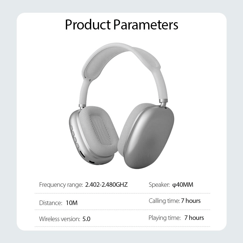 P9 Headphone Wireless Bluetooth - Deals By RK