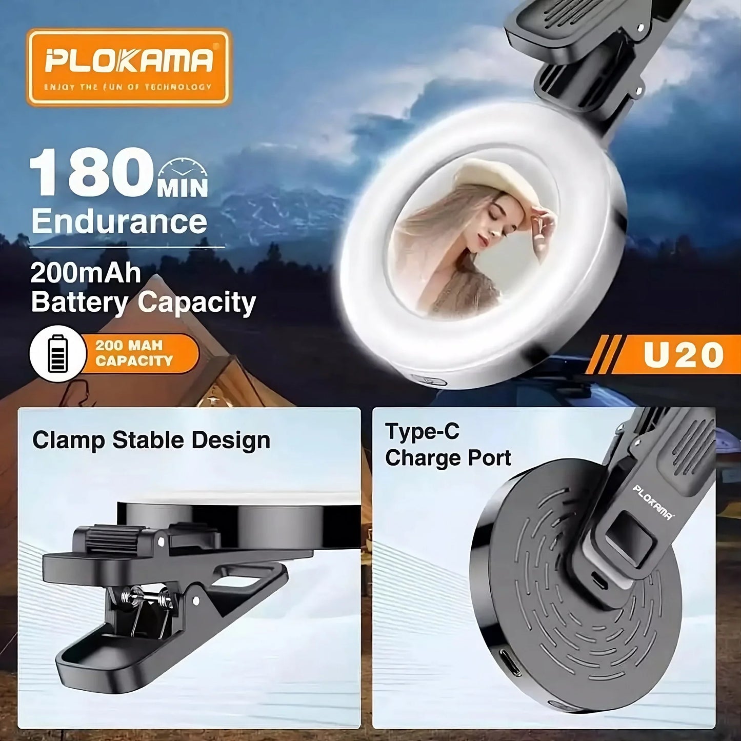 Mini Selfie Ring Light - Deals By RK