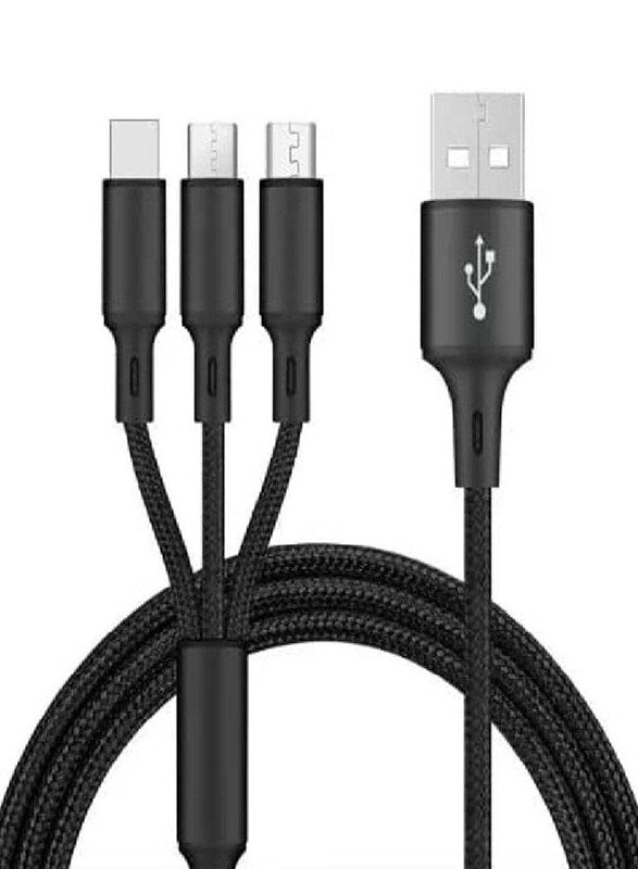Pack of 2, Data Cable 3in1 - Deals By RK