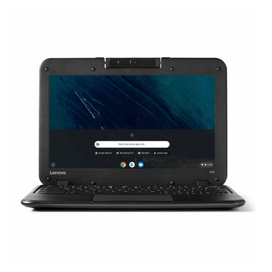 Lenovo | N22 | 6th Gen | 16GB Storage | 4GB RAM | 11.6″ Display | Rotatable Camera | Playstore Supported | Chromebook - Deals By RK